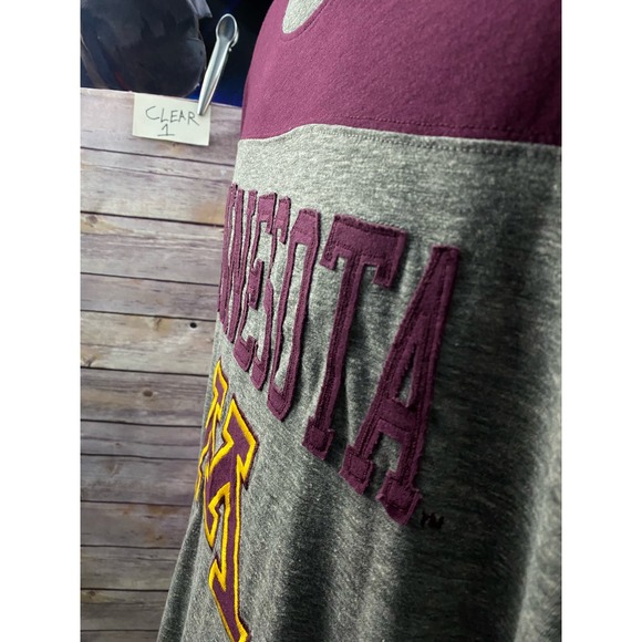 Colosseum University of Minnesota Maroon and Yellow Shirt Mens XL - Picture 7 of 11